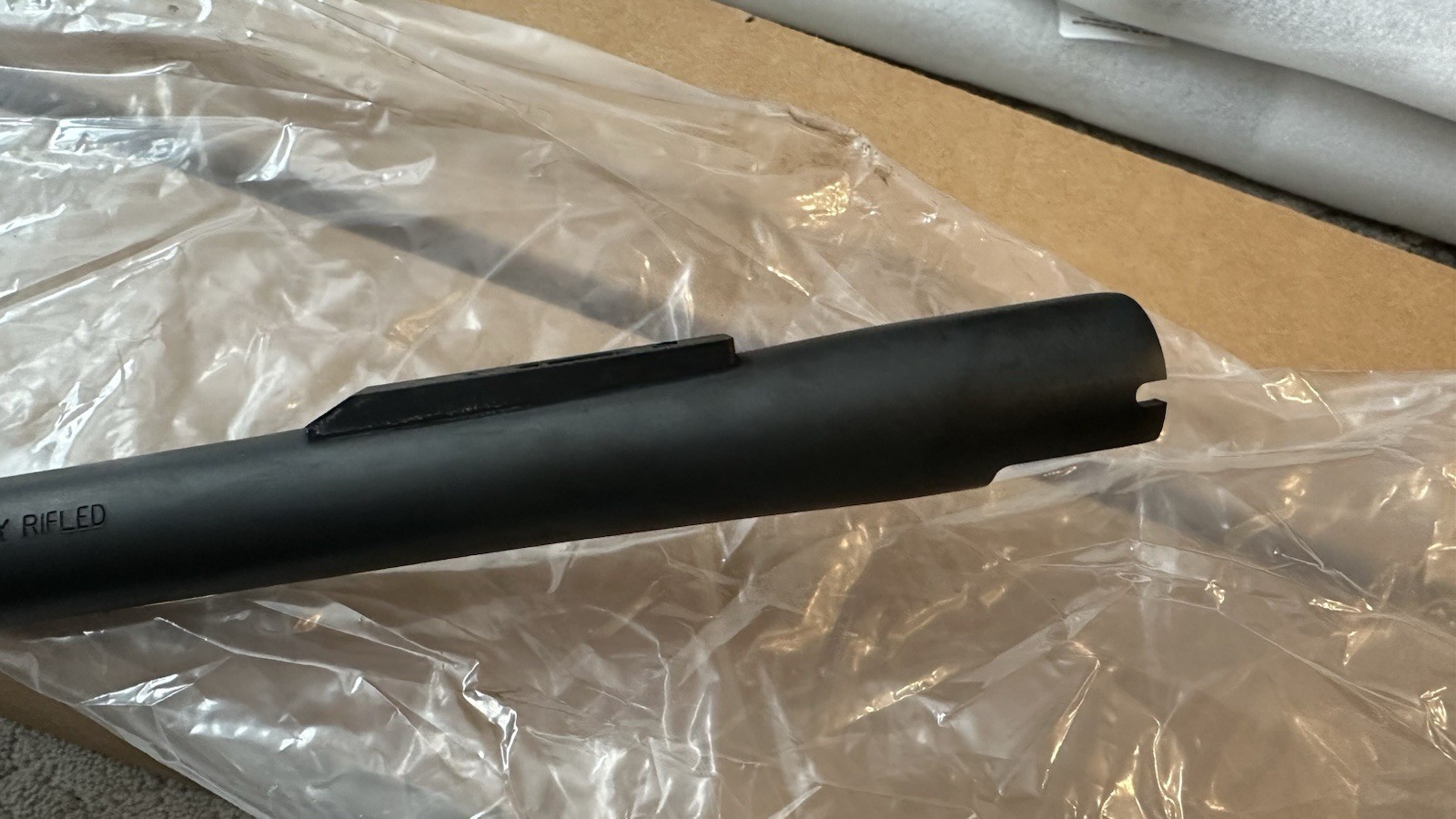 Remington 870 Express rifled slug barrel 12 ga 23" with cantilever mount base