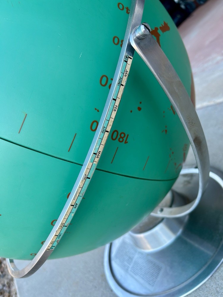 Large Vintage Military Project Globe - Nystrom 22”