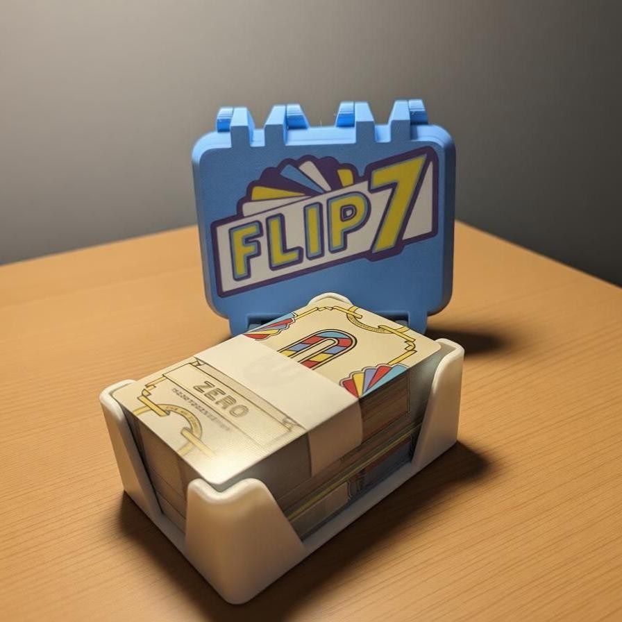 Flip 7 Game 3D Printed Storage Box