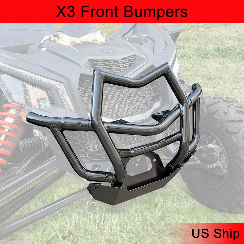 Front Combined Bumper Compatible with Can Am Maverick X3 2017-2022,for 715002878