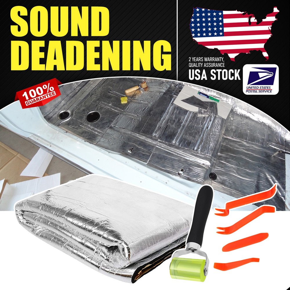 Durable Multiple Sizes Sound Deadener noise reduction Insulation protect mat NEW