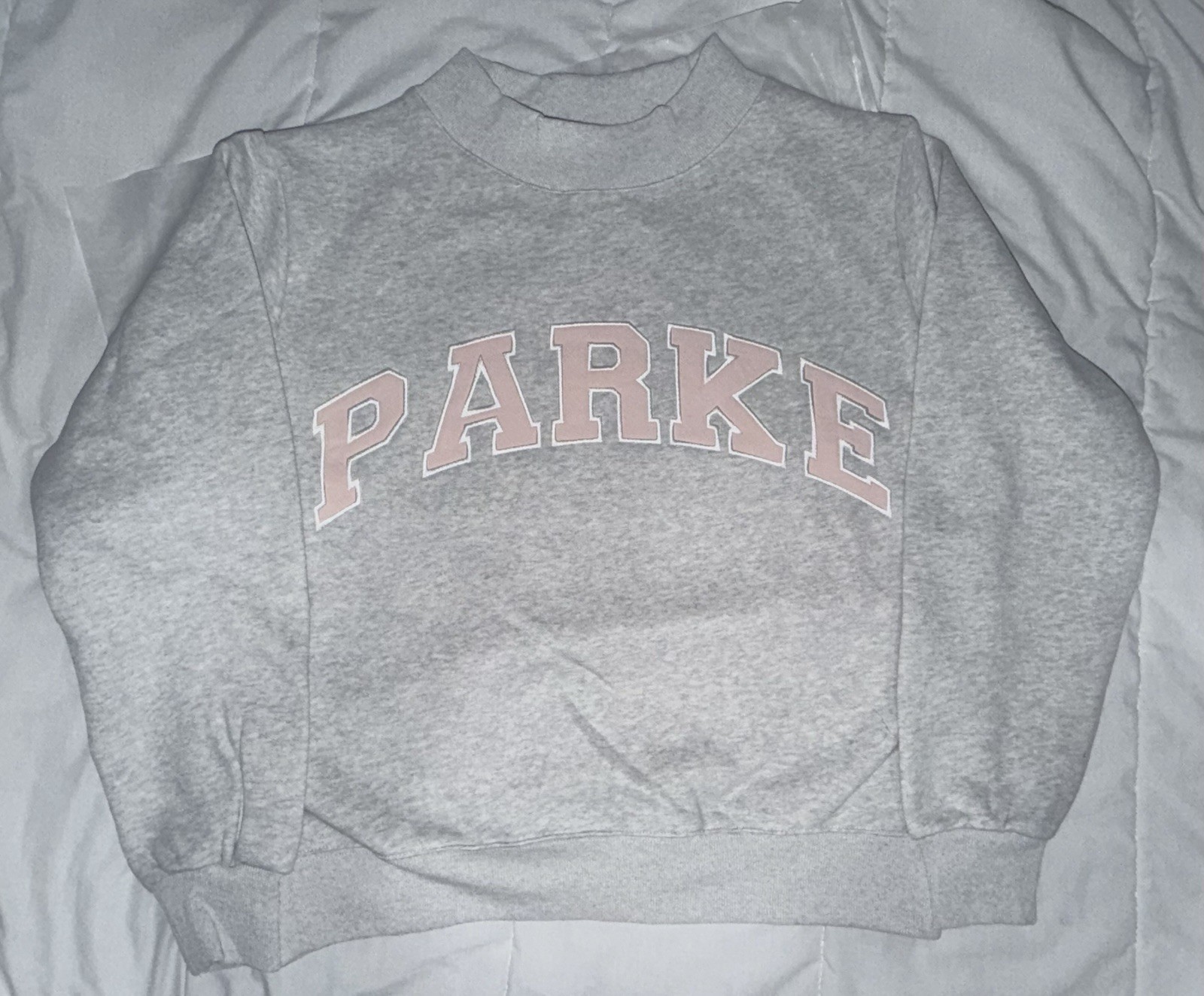 Parke Women's Grey Sweatshirt Set Size SM