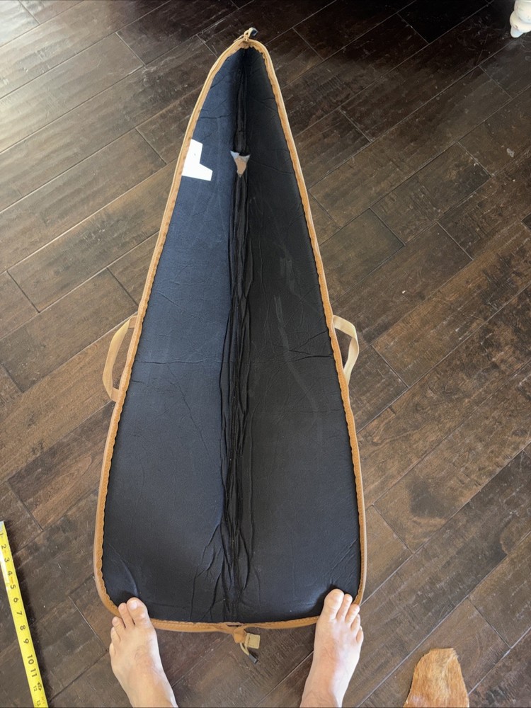 CVA Gun Case Soft Shell For Long Gun /Muzzleloader Dbl Zipper Great Cond. 48”