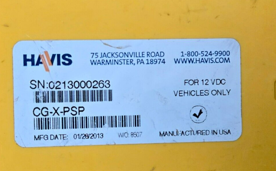 Havis CG-X-PSP CG-X ChargeGuard Select Power Control Circuit Protector Module