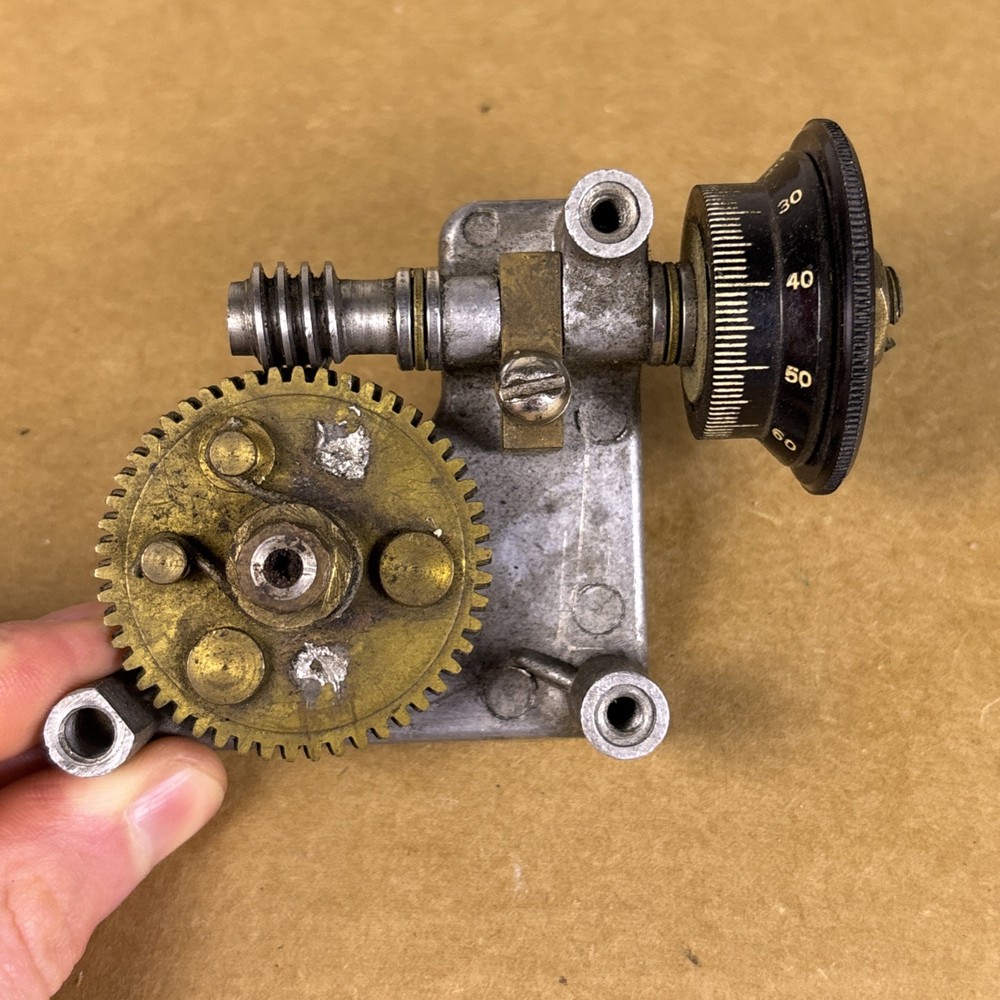 GE Ham Or Military HV Isolated Transmitter Tuning Vernier