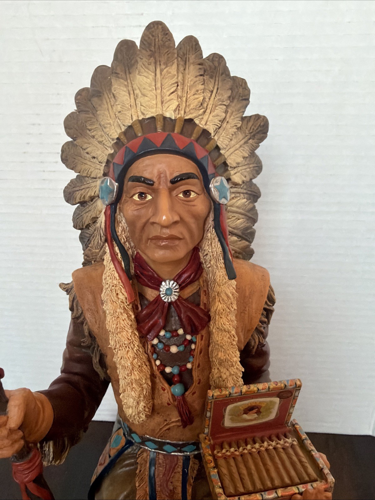 Cigar Store Indian Limited Edition Cuesta-Rey Chief Centro Fino- Vintage *READ**