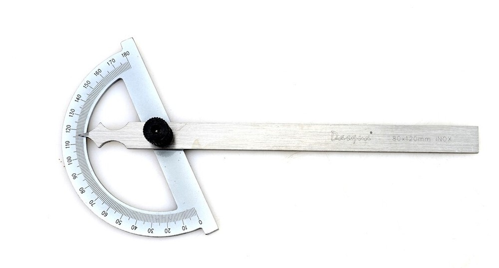 DASQUA 80/120MM OPEN HEAD PROTRACTOR (1012-1005)