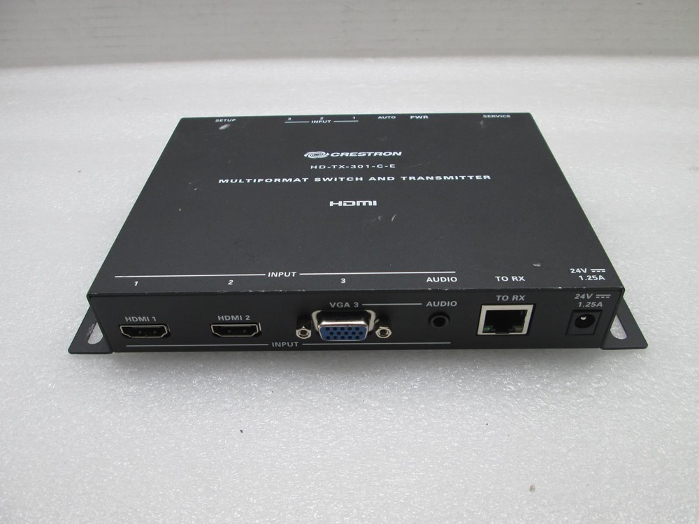 CRESTRON HD-TX-301-C-E MULTIFORMAT SWITCH AND TRANSMITTER