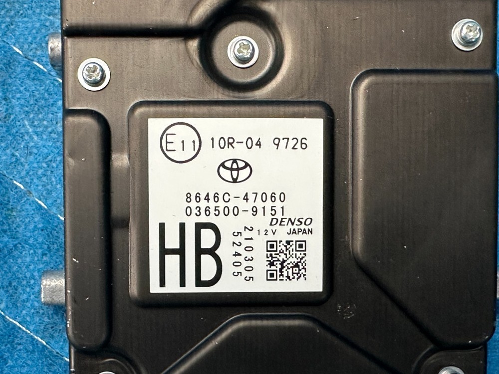 Toyota Prius Forward Recognition Camera 2021 OEM