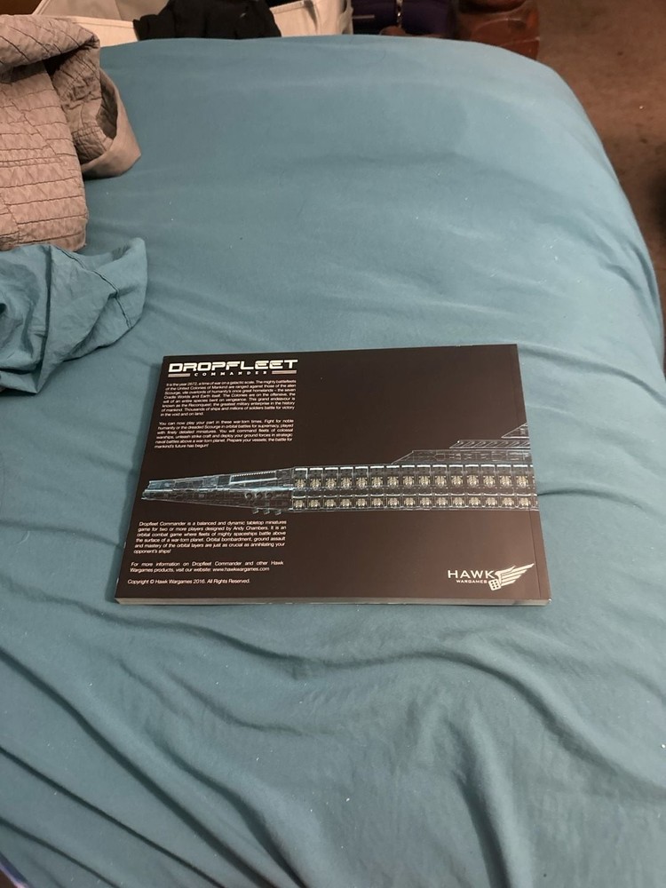Dropfleet Commander Core Rulebook (2016) Softcover