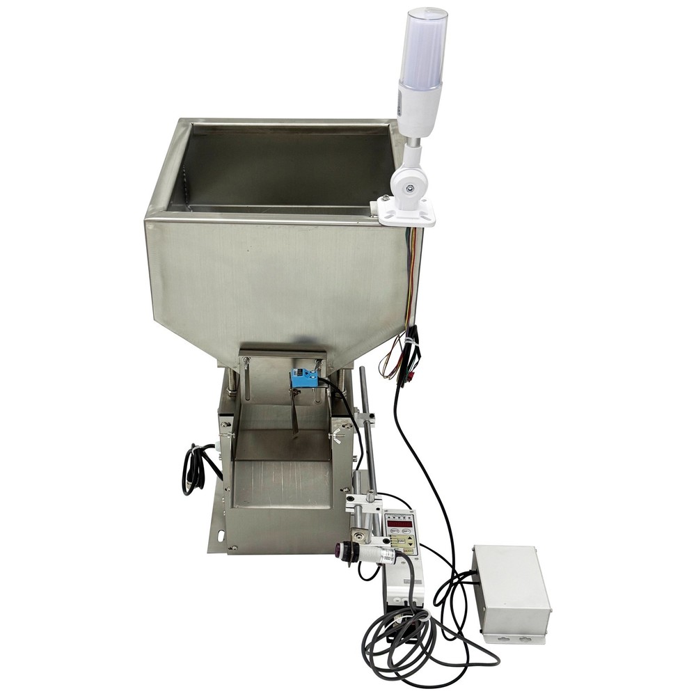 110V Automatic Vibrating Feeder Square Silo Industrial Vibratory Feeding Device
