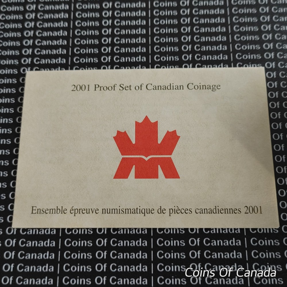 2001 Canada 8 Coin Proof Set - With Special Edition Silver Dollar #coinsofcanada