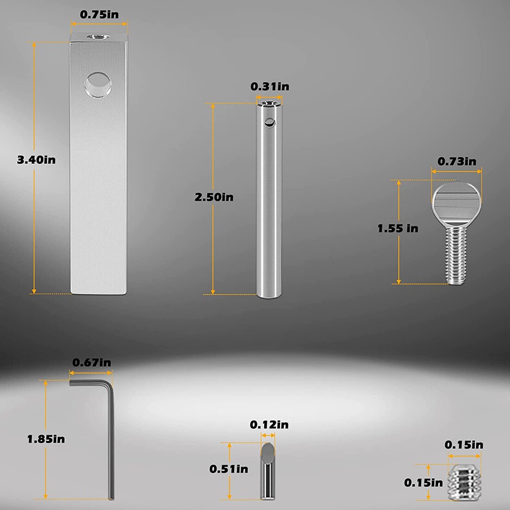 Maker's Center Scribe Edge Line Scriber for Belt Grinder Blade Making Tools