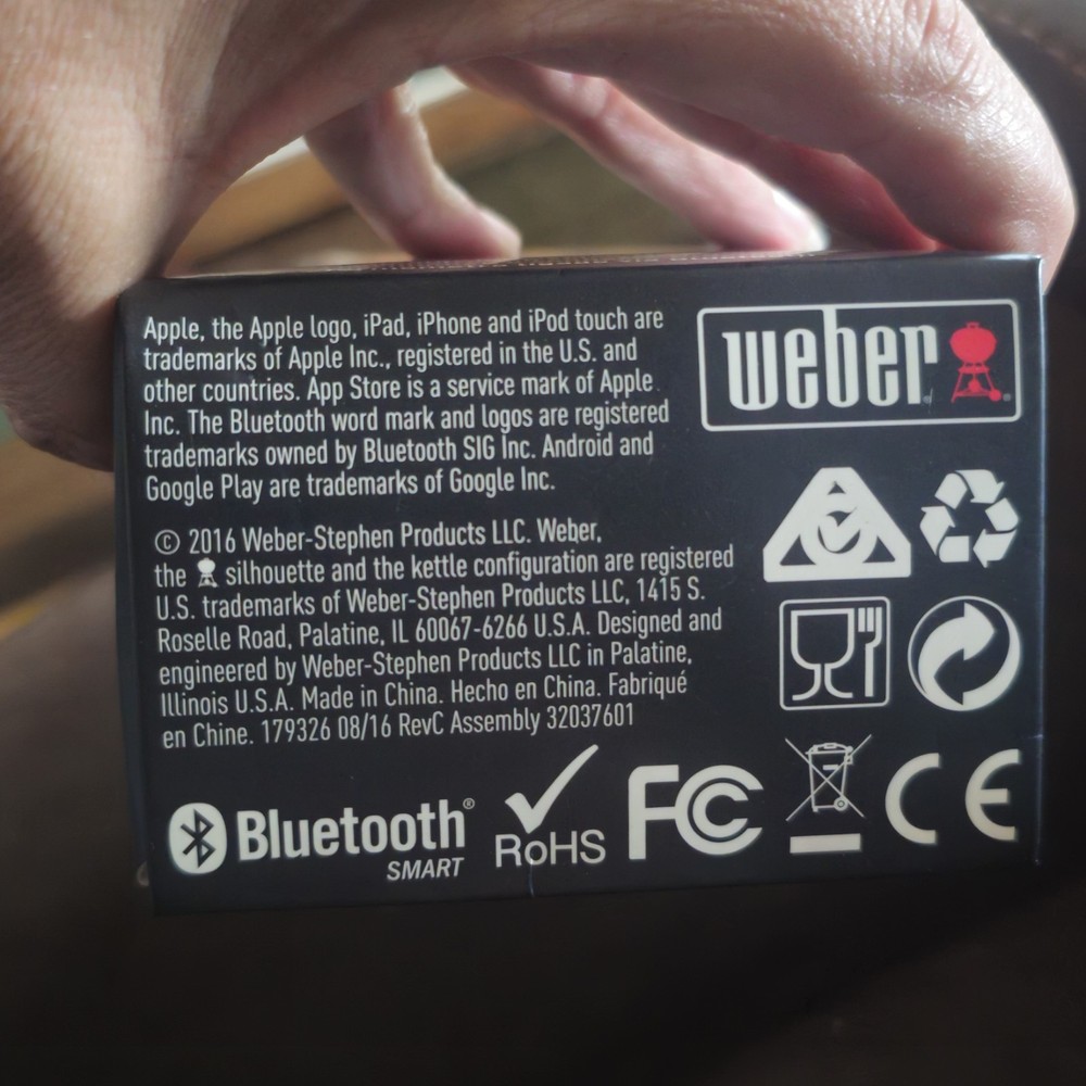 Weber iGrill Mini Digital All Bluetooth Thermometer 2156