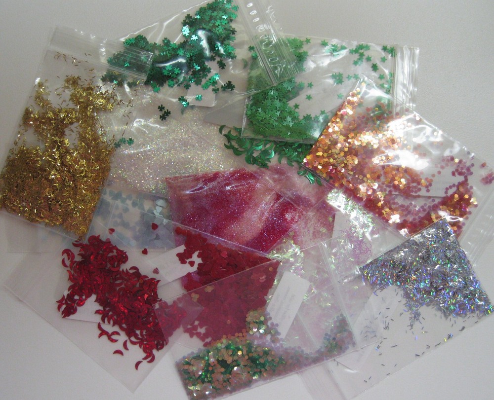 "Try before you Buy" Glitter Sample Pack - 10 Sample Baggies