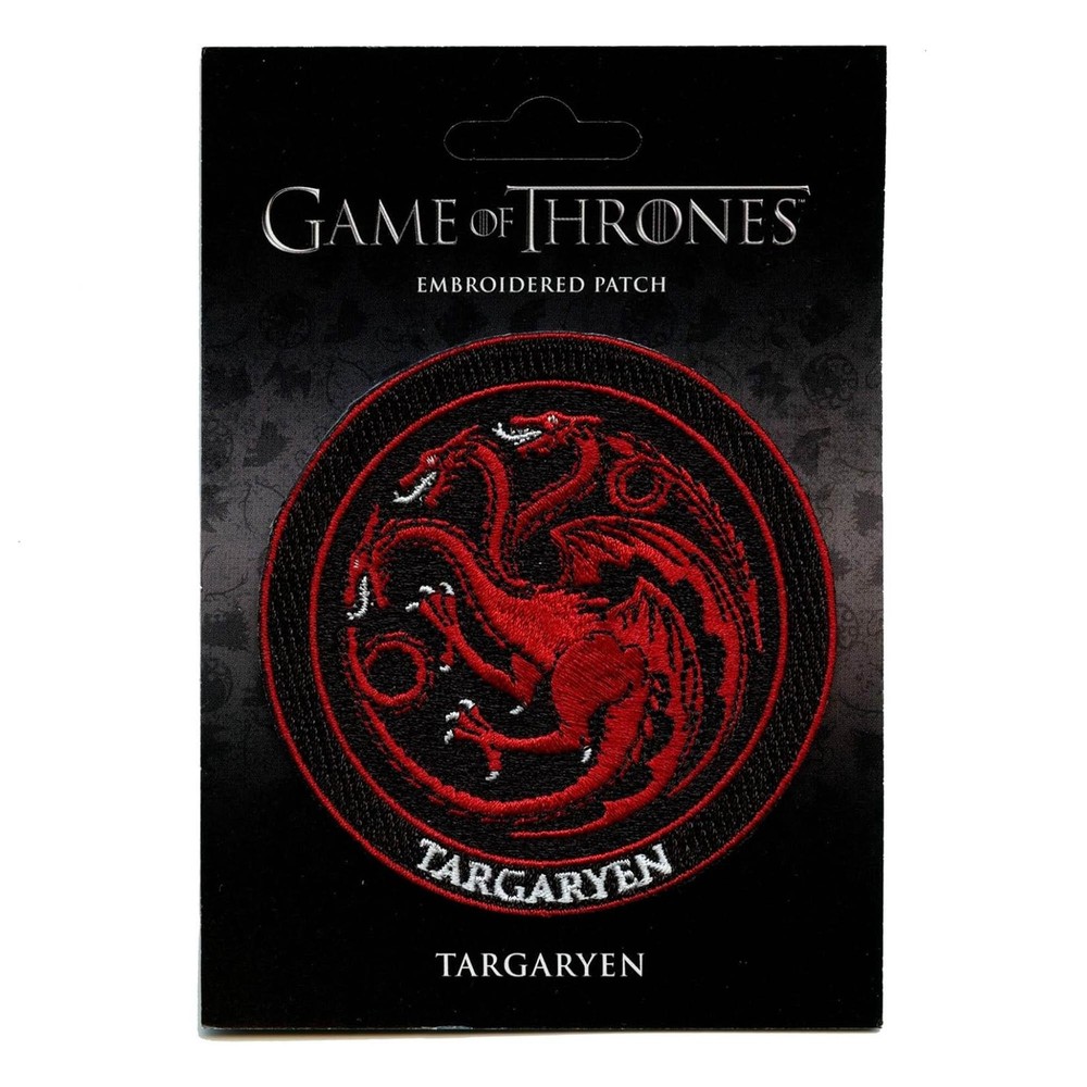 Game Of Thrones Crest Patch: Targaryen