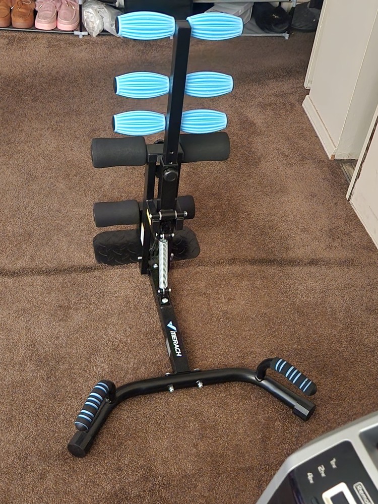 MERACH Deep Squat Machine, Ab Machine, Adjustable Glutes