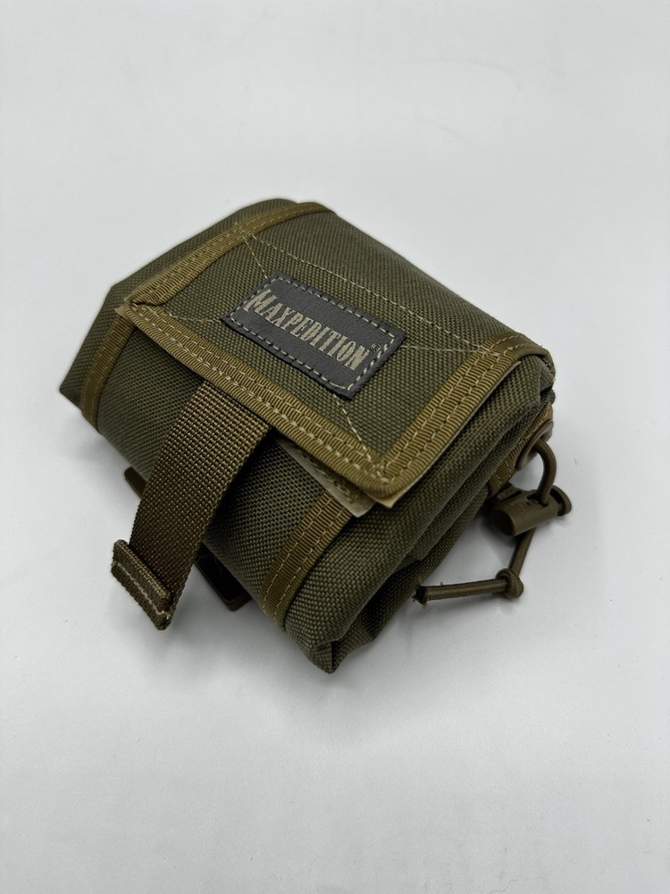 Maxpedition Dump Mega Rollypoly MM Folding Dump Pouch Khaki 0209K TT Malice