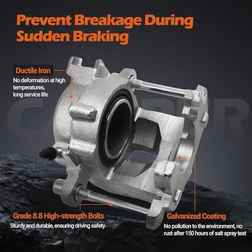 Front Brake Caliper with Bracket Front Left / Right-2007-2012 MBz S550