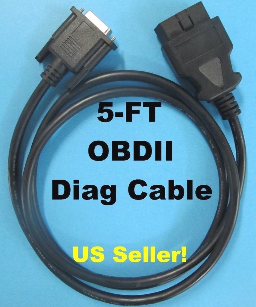 OBDII Cable Compatible with Autel MaxiTPMS TS508 TPMS Sensor Activation Tool