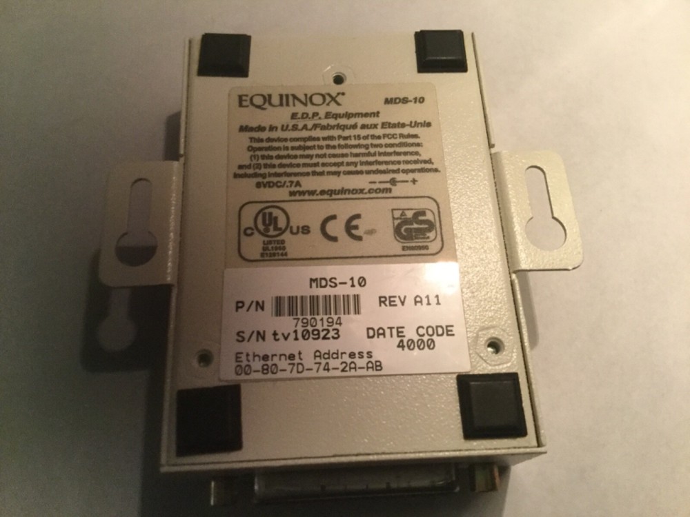 Equinox Managed Device Server MDS-10