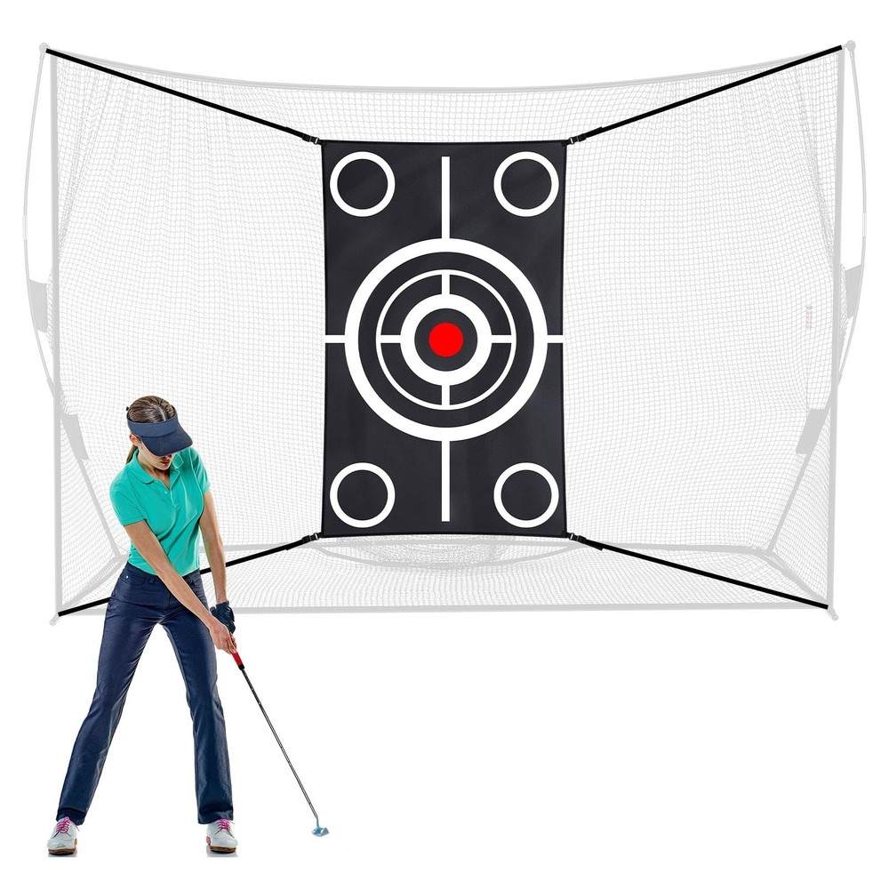 Golf Target Cloth for Net Golf Hitting Net Target with 4 Straps for Practice ...