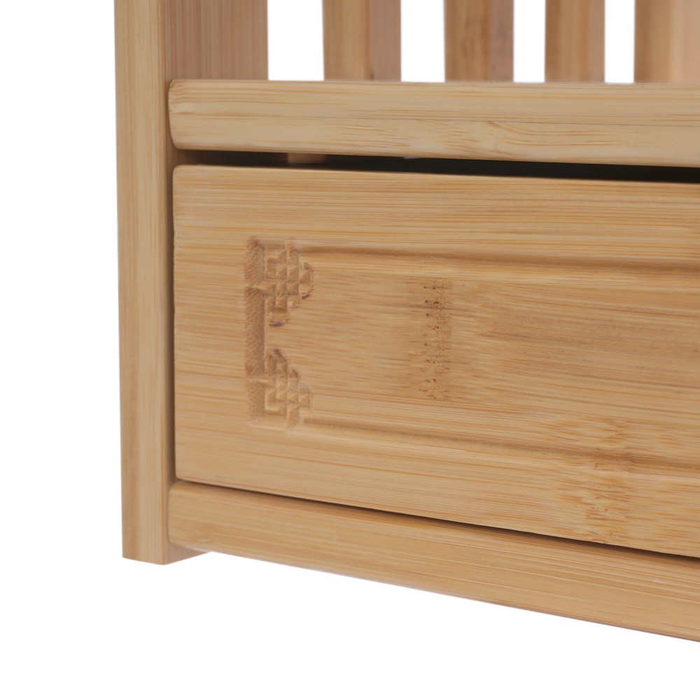 Meditation Storage Table, Altar Table with Drawer, Desktop Organizer