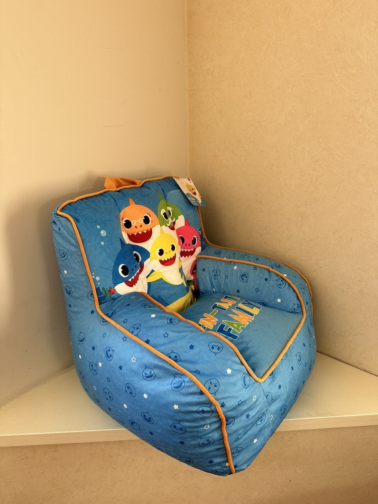 Nickelodeon Pinkfong Baby Shark Kids Sofa Bean Bag Chair
