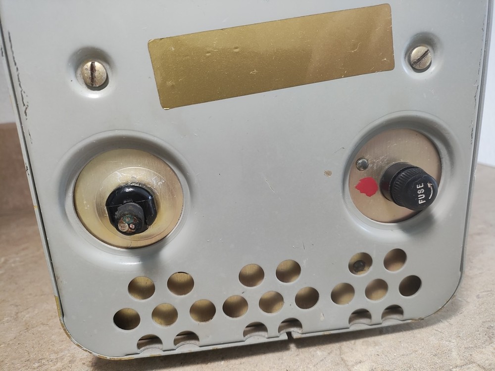 Vintage Dubrow Developments Military Model Me-30( )/U Electronic Voltmeter