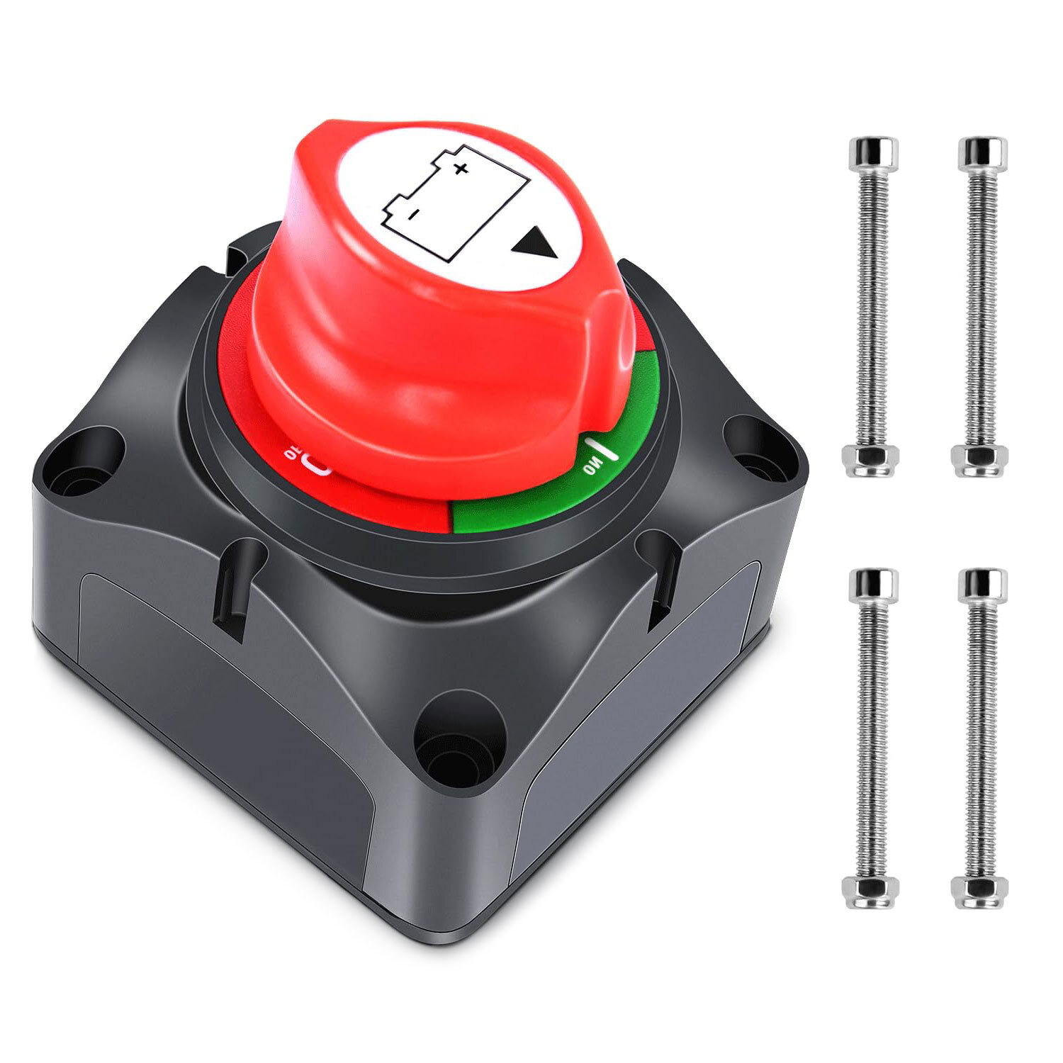 12-48V Battery Power Cut Master Switch Disconnect Isolator for Car RV (On/Off)