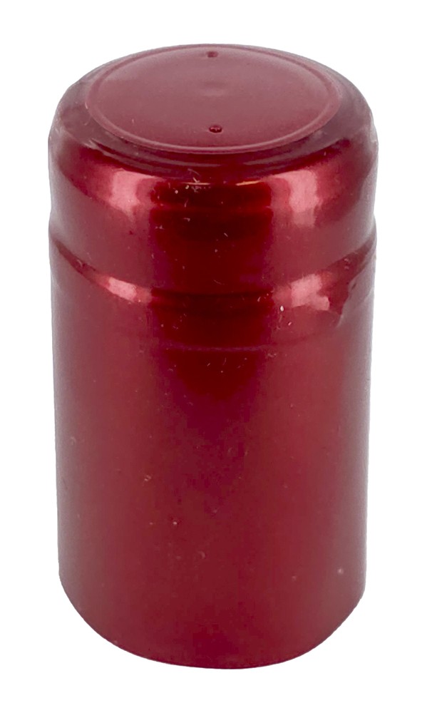 Home Brew Ohio Metallic Ruby Red PVC Shrink Capsules 30 count