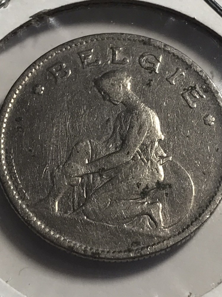 1923 Belgium 1 Franc Dutch text
