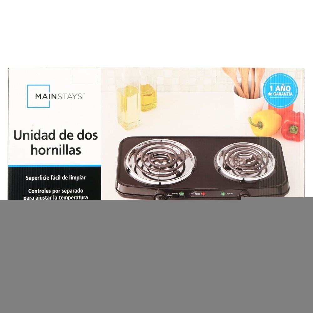 Double Burner Portable Easy To Cook Adjustable Temperature Control Kitchen Cook