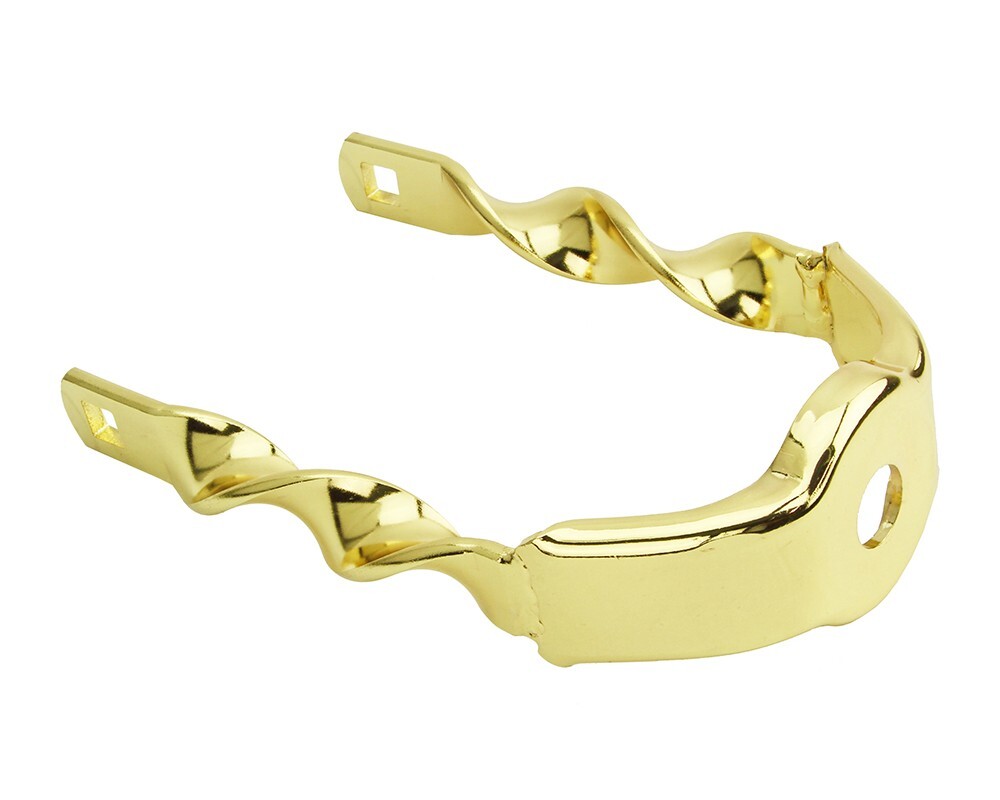 SPRING FORK FLAT TWISTED EXTENDED CROWN GOLD