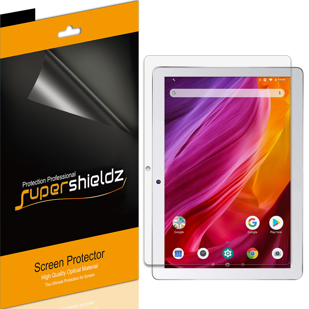 3X Supershieldz Clear Screen Protector for Dragon Touch K10/ Notepad K10 Tablet