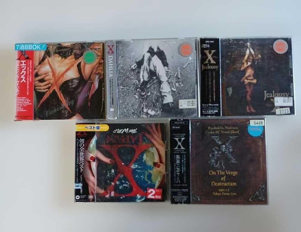 CD　X JAPAN　5 disc set