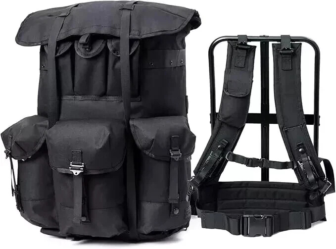 Military ALICE Pack Large Rucksack Backpack Army Tactical Bug Out Gear Frame