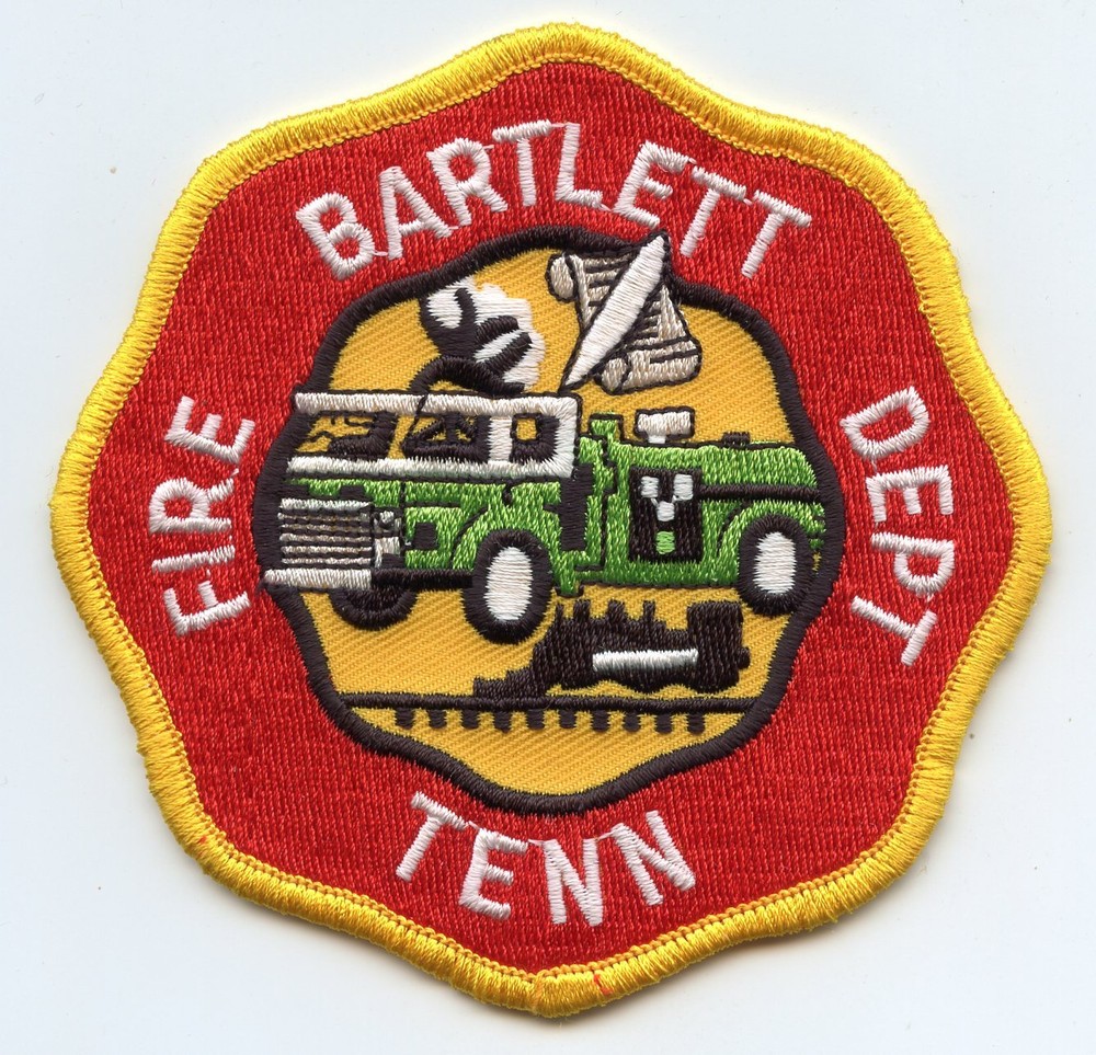 BARTLETT TENNESSEE TN FIRE PATCH