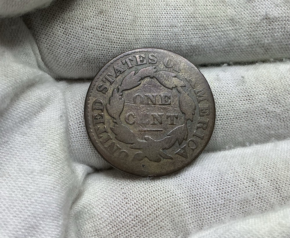 1831 Cornet Head Copper Large Cent Coin P302