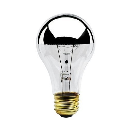 60A19HM Half Chrome 60W A Shape Bulb (4 Pack) Legacy