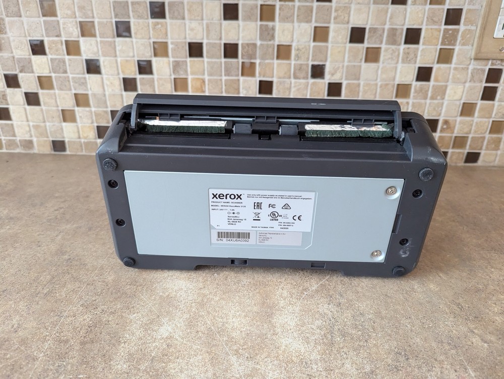 XEROX DOCUMATE 3125 DUPLEX COLOR DOCUMENT SCANNER