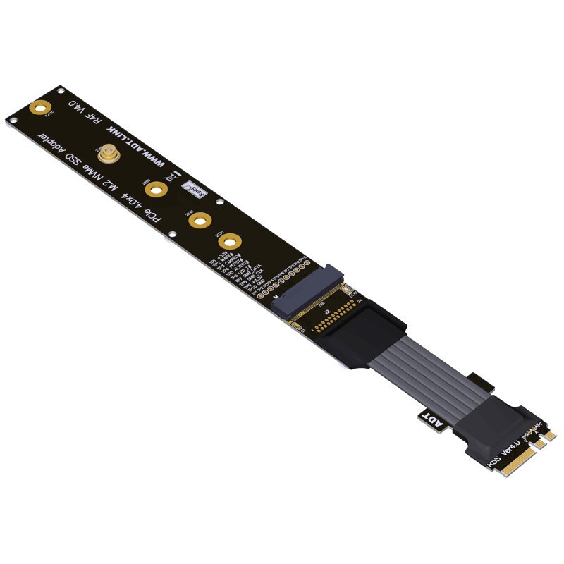 M.2 WiFi A.E Key To M.2 M Key Interface Extension Adapter Cable Pcie 4.0