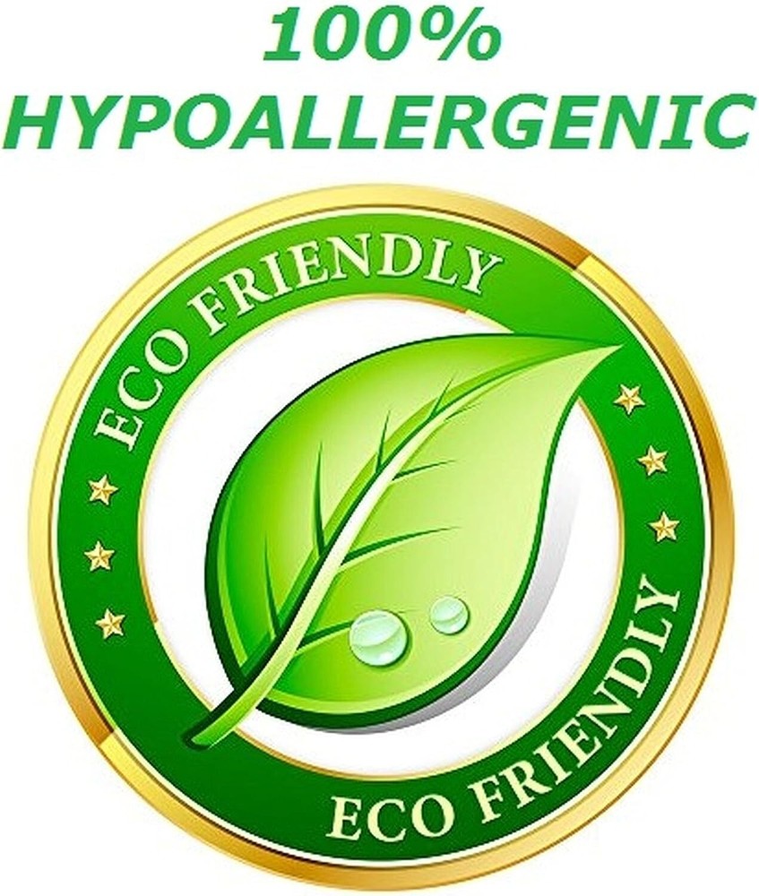 Luxury 2-Piece Pillowcase Set - 1500 Thread Count - Microfiber - Silver Blue