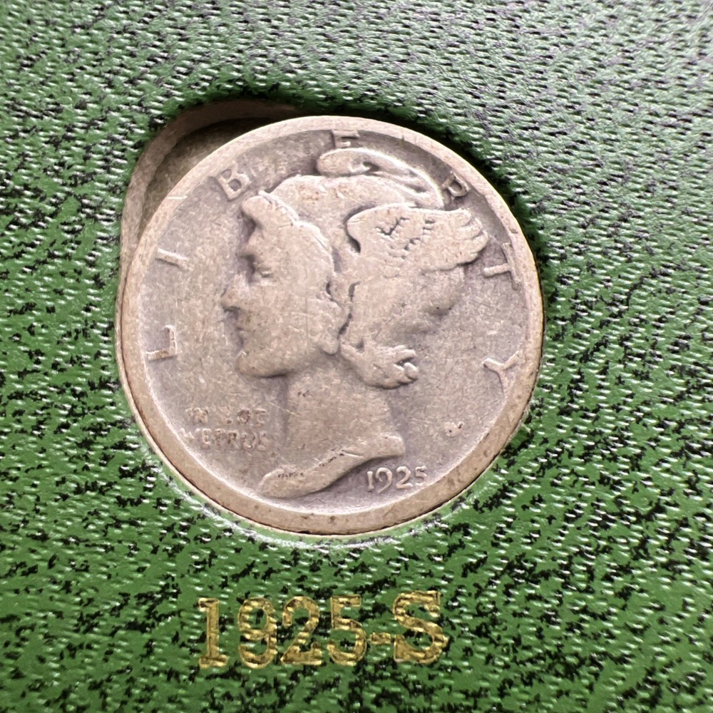 1925 S MERCURY DIME! Nice Better Early Date