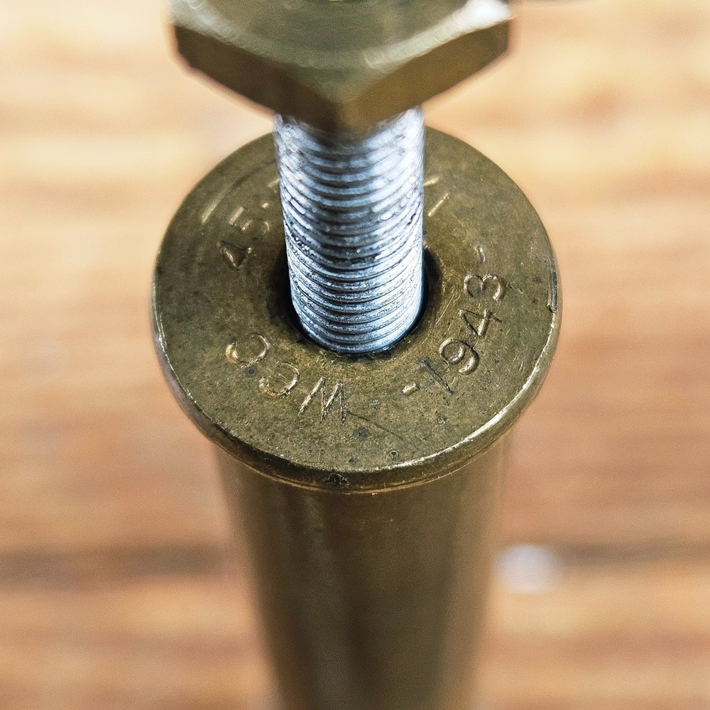 Vintage Custom Handmade 45-70 Bullet adjustable Powder Measure Muzzleloader