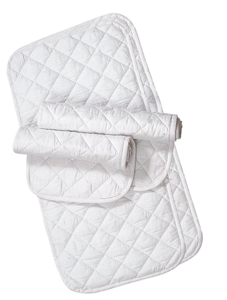 Weaver Leather Quilted Leg Wraps, White - 4 Pack, 14"x27"
