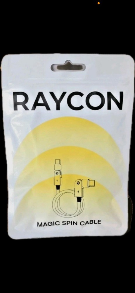 Raycon High Speed Charge and Sync Cable, 180 Rotation 3.3 Ft.