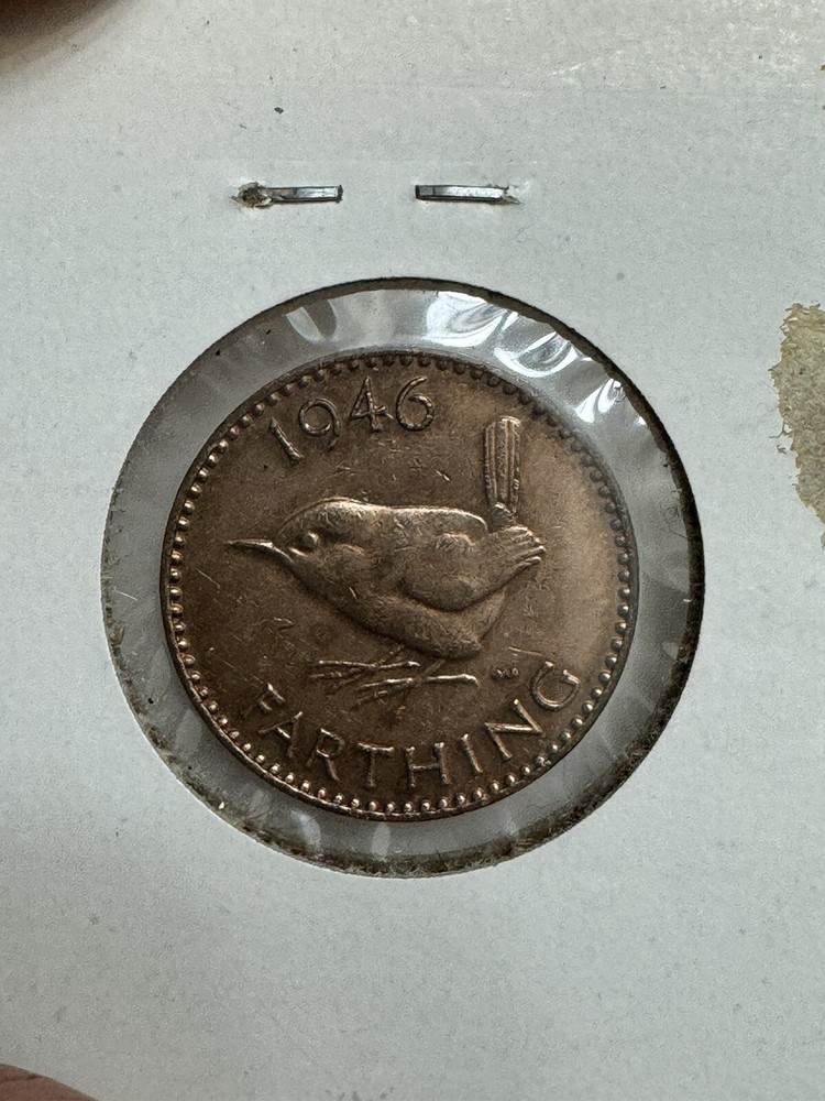 1946, 1947, 1948 George VI Farthing-Unc.