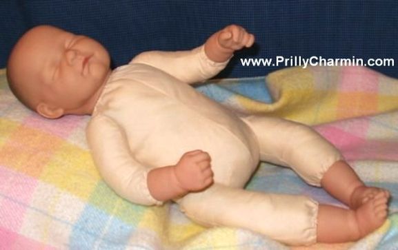 DOLL BODY Sewing PATTERN ~ JOINTED ~ Reborn PATTERN J ~ 3 in 1 PATTERN