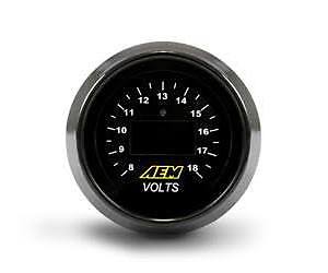 AEM Digital 52mm Voltmeter Gauge - Universal